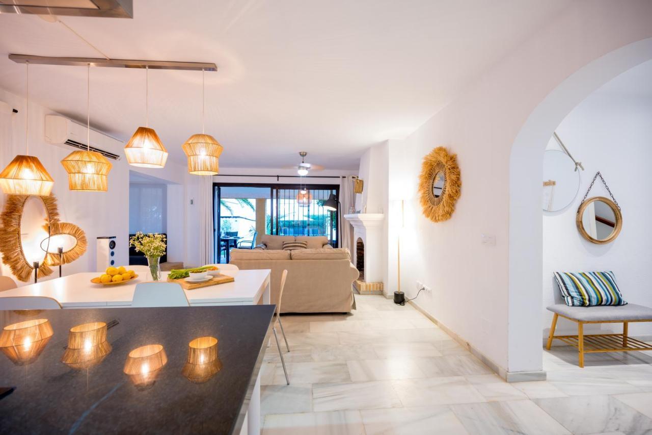 Typical Beach House Las Chapas Playa With Heated Pool Marbella Exterior foto