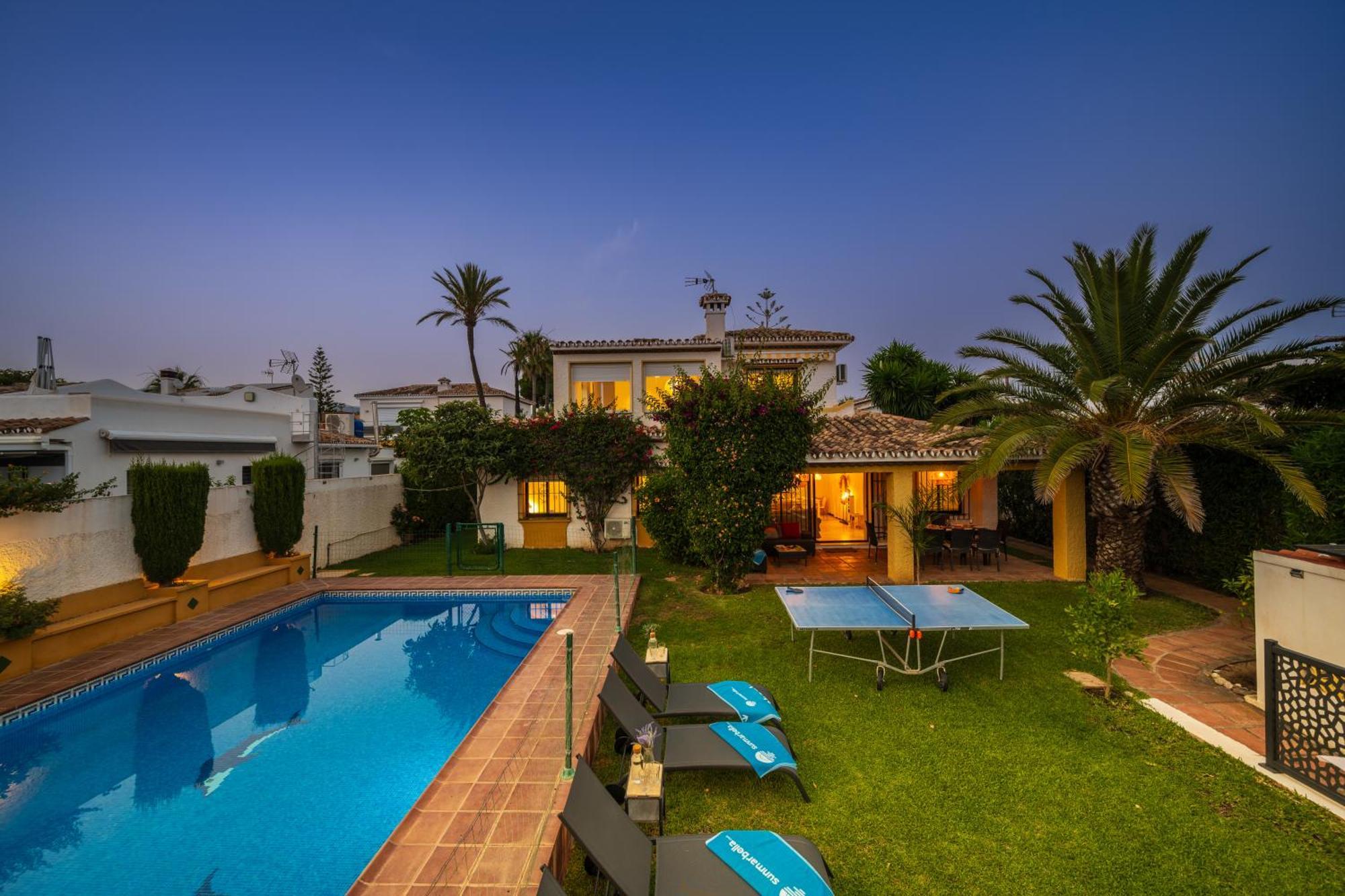 Typical Beach House Las Chapas Playa With Heated Pool Marbella Exterior foto